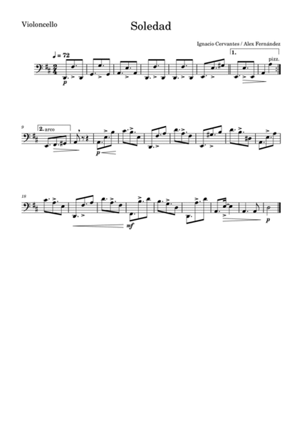 4 Danzas Cubanas for String Quartet PARTS image number null