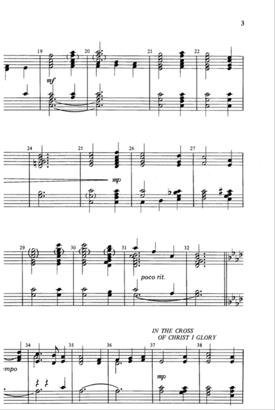 Two Meditations on the Cross 3-Octaves scores gallery preview page 10