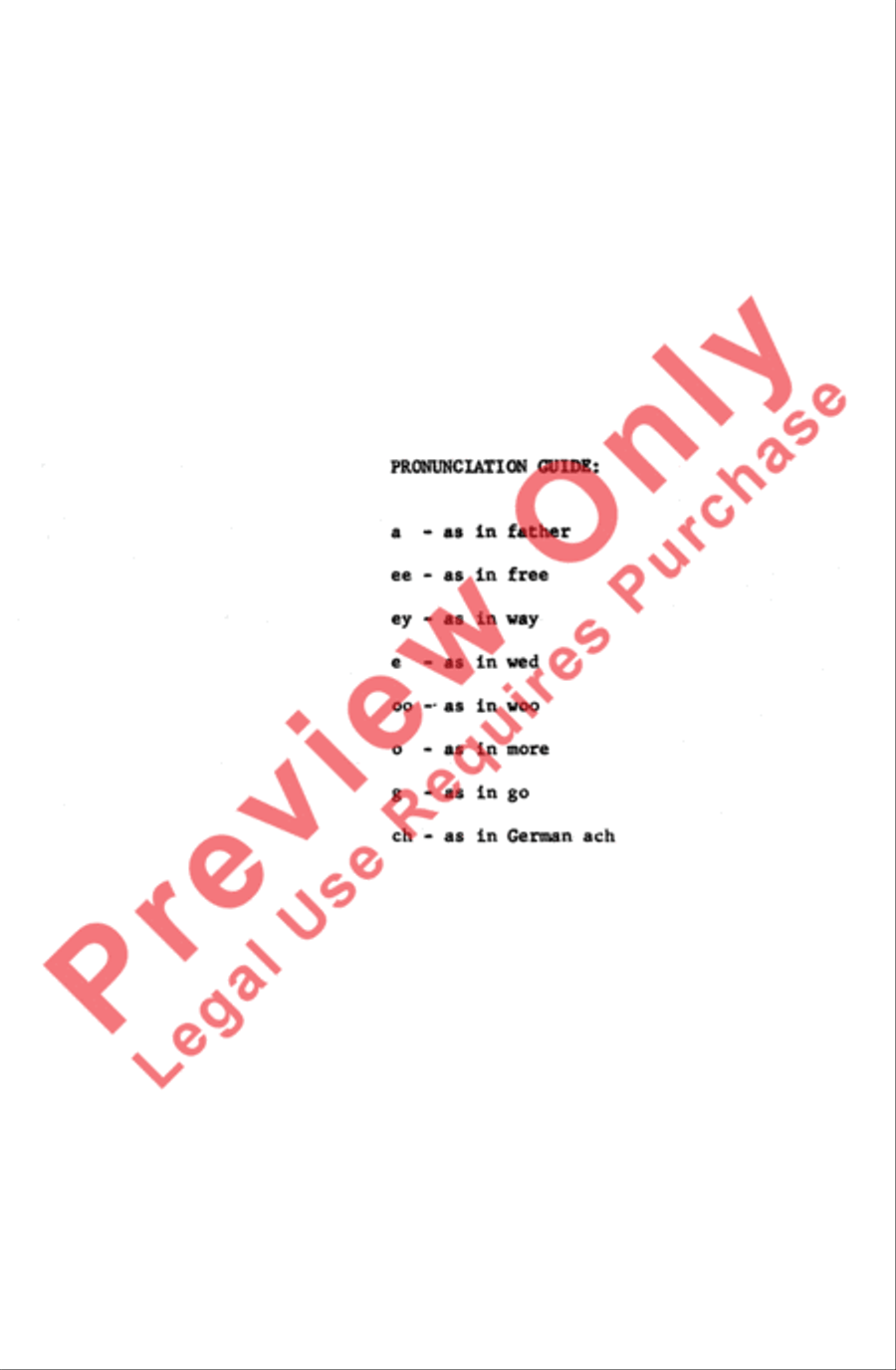 Hava Nageela 4-Part scores gallery preview page 2