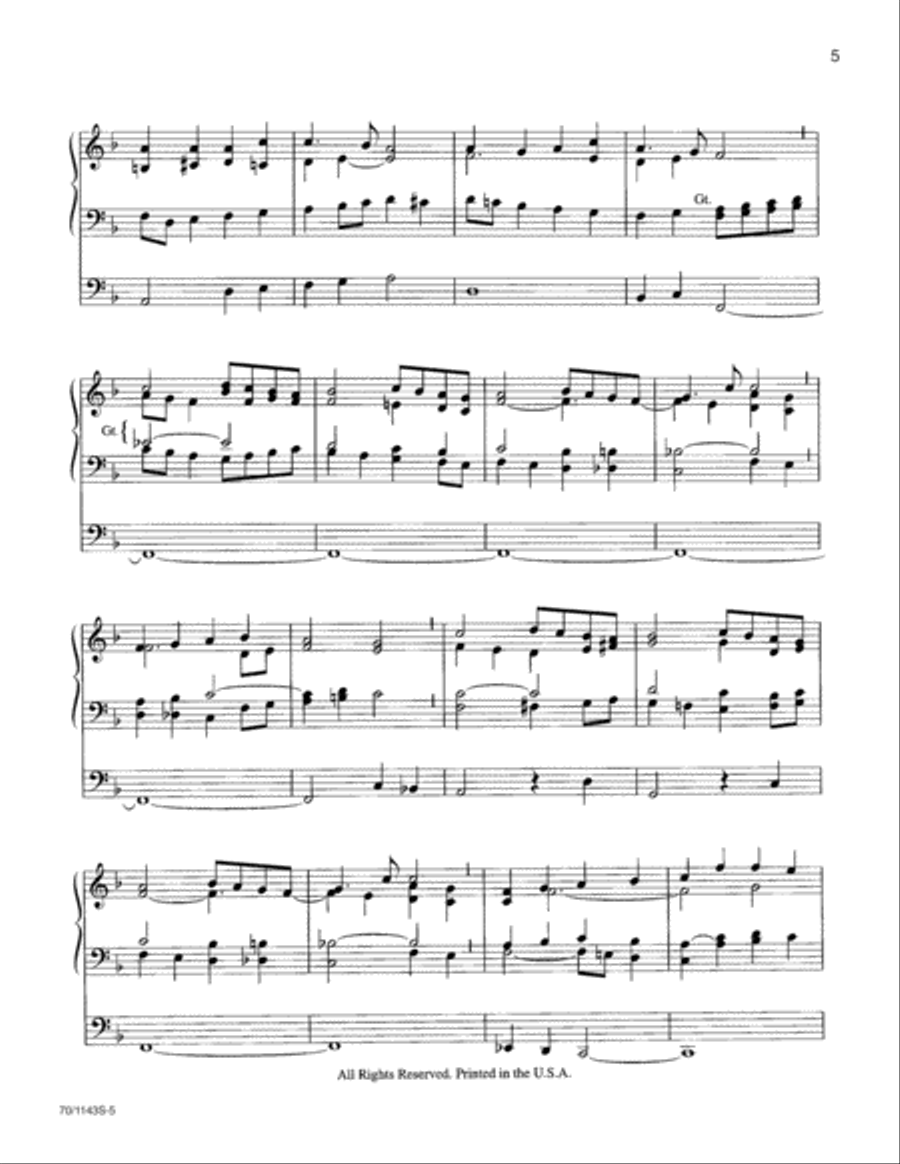 Christmas Pipings Organ Solo scores gallery preview page 4