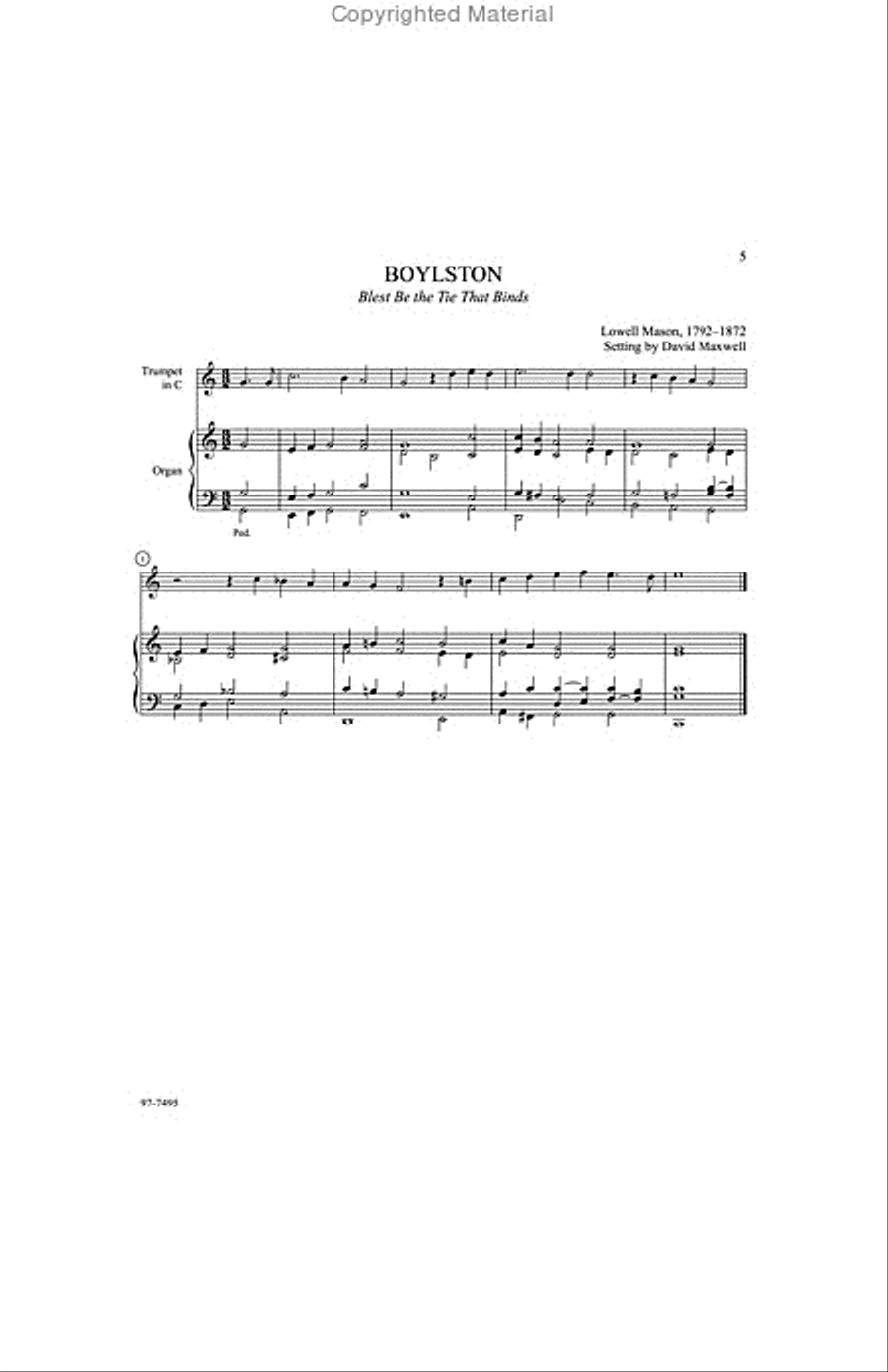 Final Stanzas: Hymn Settings for Organ and Descanting Instrument, Vol. 3 Organ scores gallery preview page 3