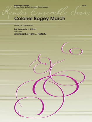 Book cover for Colonel Bogey March
