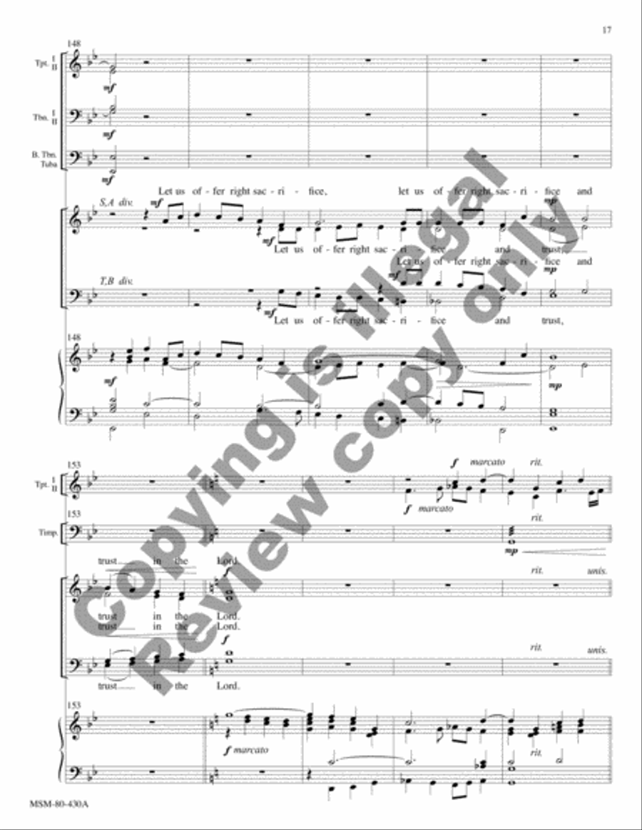 Canticle of Jesus Christ, Our Redeemer (Full Score) Choir scores gallery preview page 29