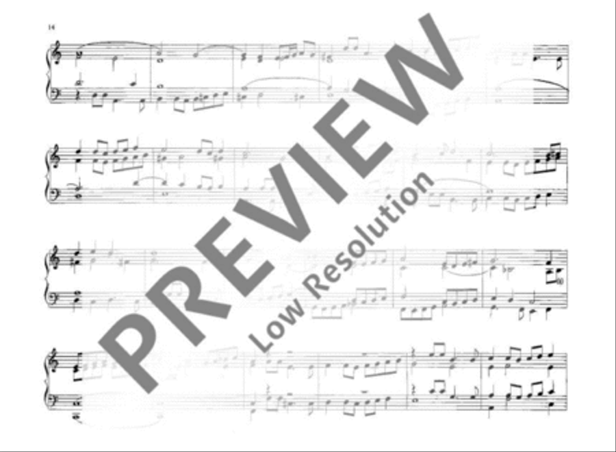 Organ Music of the spanish baroque Period Organ scores gallery preview page 15