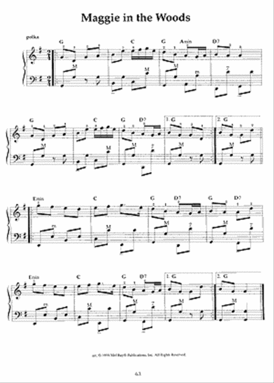 100 Irish Tunes for Piano Accordion Easy Piano scores gallery preview page 2