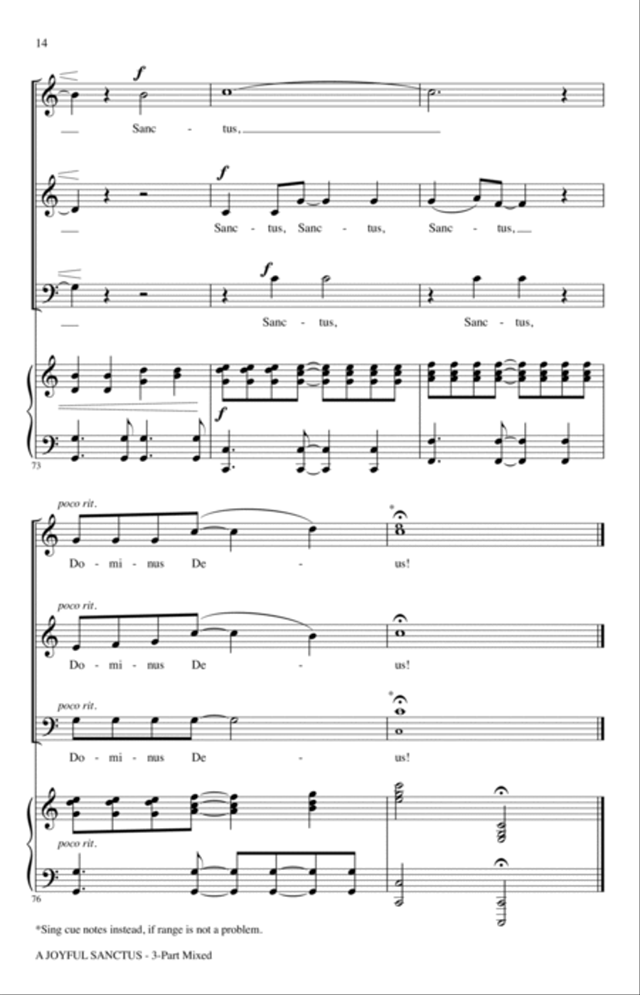A Joyful Sanctus