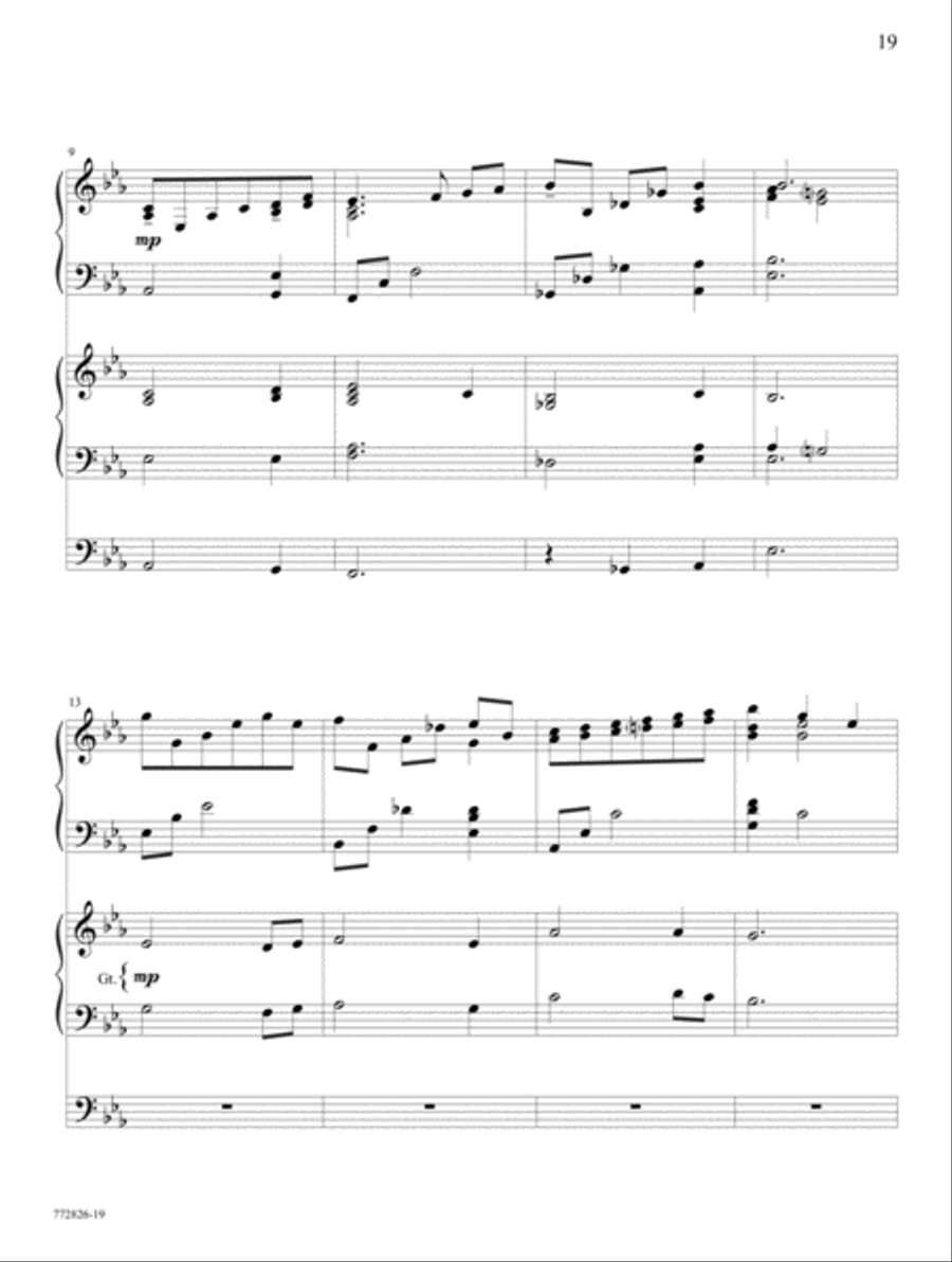 Hymns and Spiritual Songs Organ scores gallery preview page 9