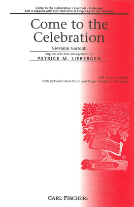 Book cover for Come To the Celebration