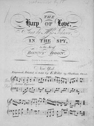 Book cover for The Harp of Love