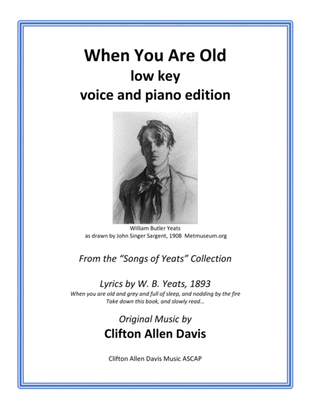 When You Are Old (from "Songs of Yeats") Clifton Davis