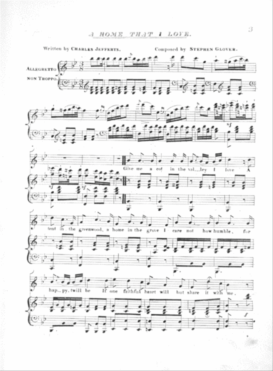 A Home That I Love Voice scores gallery preview page 2