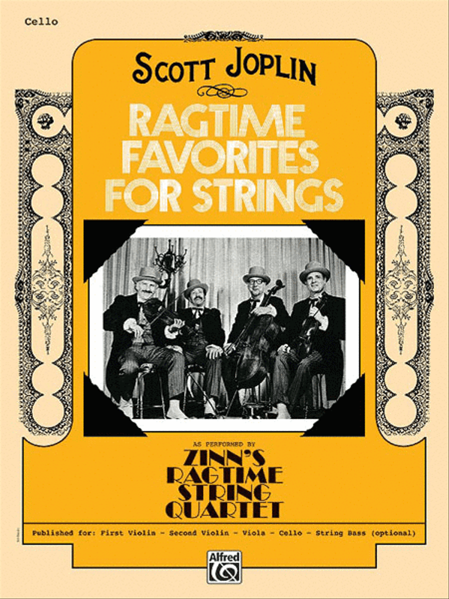 Ragtime Favorites for Strings String Orchestra scores gallery preview page 1