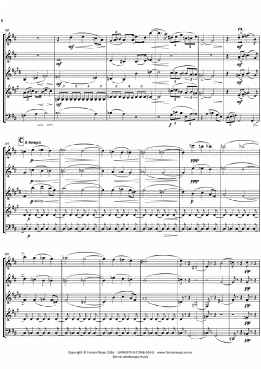 The Londonderry Air Bassoon scores gallery preview page 6
