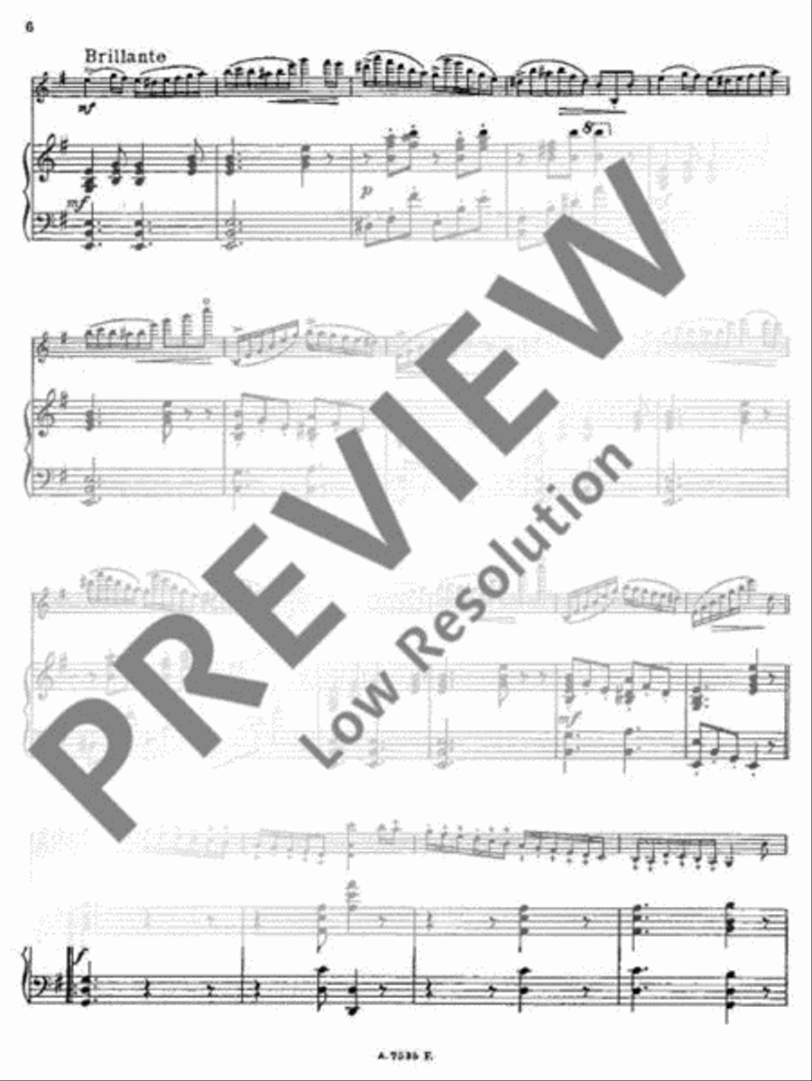 Sonatina Violin Solo scores gallery preview page 8