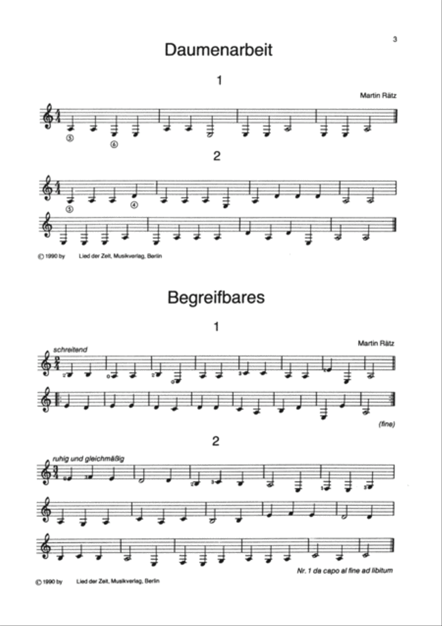 Der kleine Musikant Guitar scores gallery preview page 4