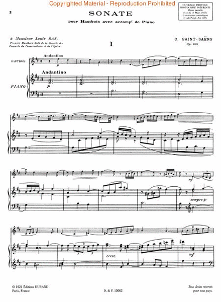 Sonate, Op. 166 (Sonata)