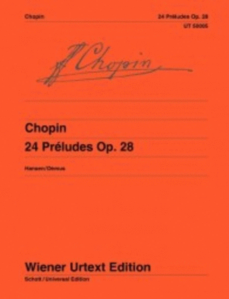 Chopin - 24 Preludes Op 28 Urtext