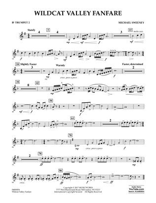 Wildcat Valley Fanfare - Bb Trumpet 2