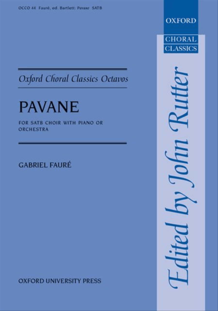 Pavane 4-Part scores gallery preview page 1