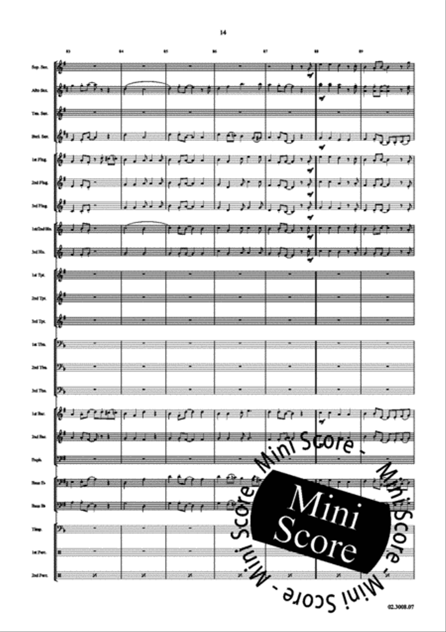 Salt and Pepper Fanfare Band scores gallery preview page 18