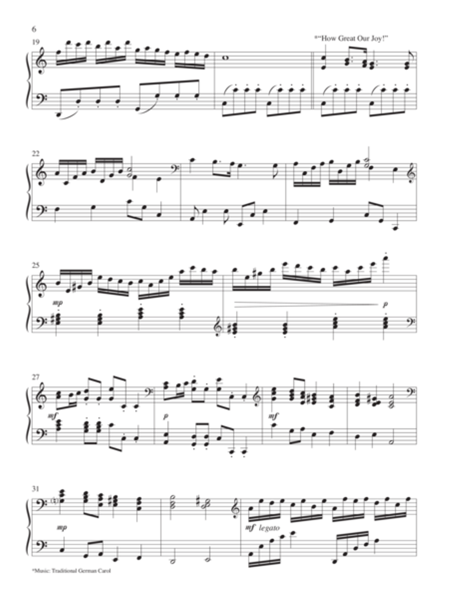 Christmas Fantasia Christmas Fantasia Piano Solo scores gallery preview page 4
