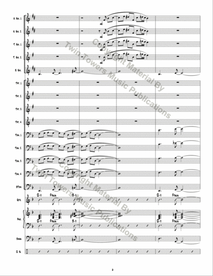 Far Out Far Out Jazz Ensemble scores gallery preview page 7