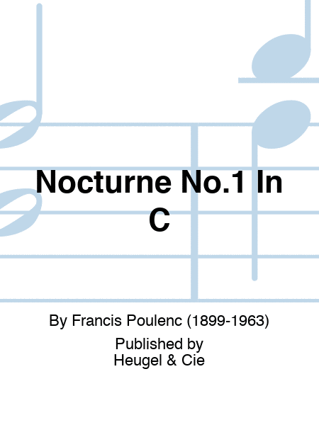 Nocturne No.1 In C