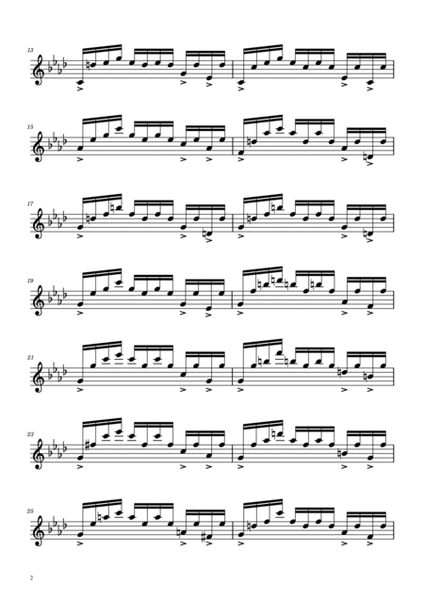 Prelude in C minor - BWV 999 - Alto Flute image number null