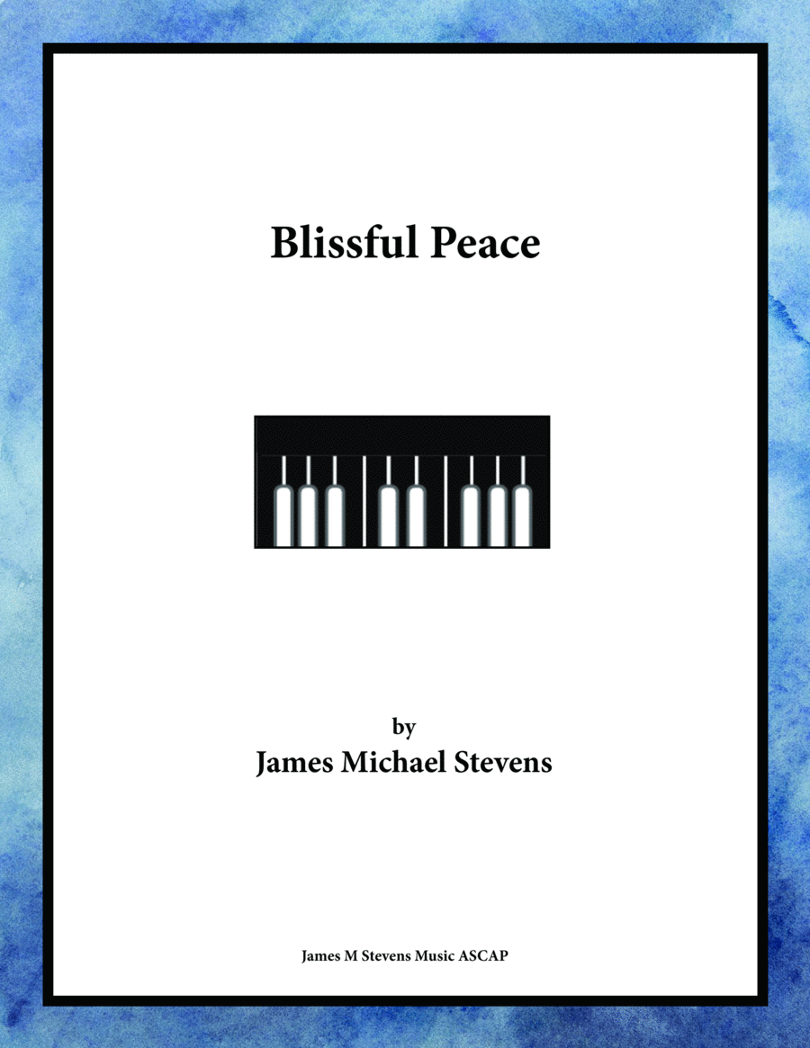 Blissful Peace Blissful Peace Piano Solo scores gallery preview page 1