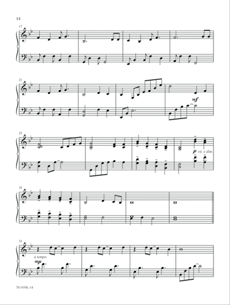 Lord of My Heart Piano Solo scores gallery preview page 11