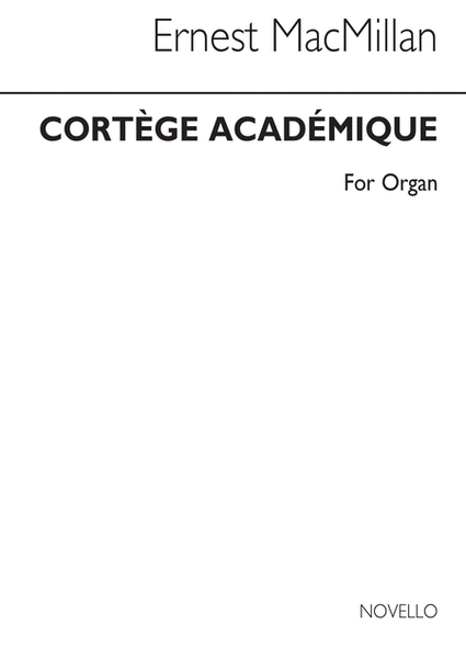 Cortege Academique For Organ