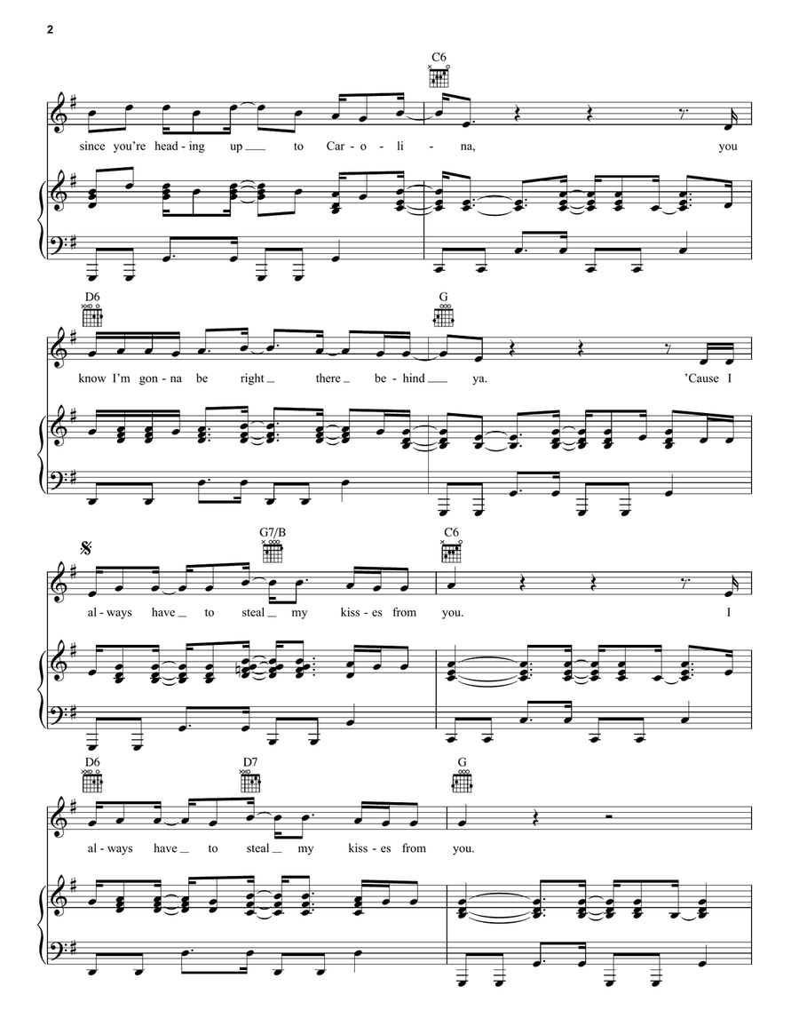 Steal My Kisses Acoustic Guitar scores gallery preview page 2