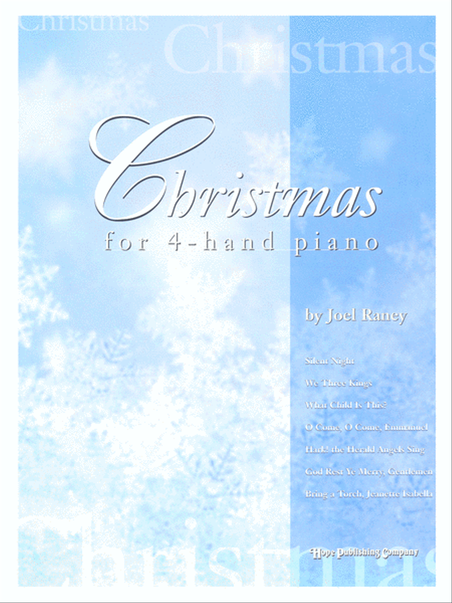 Christmas for 4-Hand Piano Piano Accompaniment scores gallery preview page 1