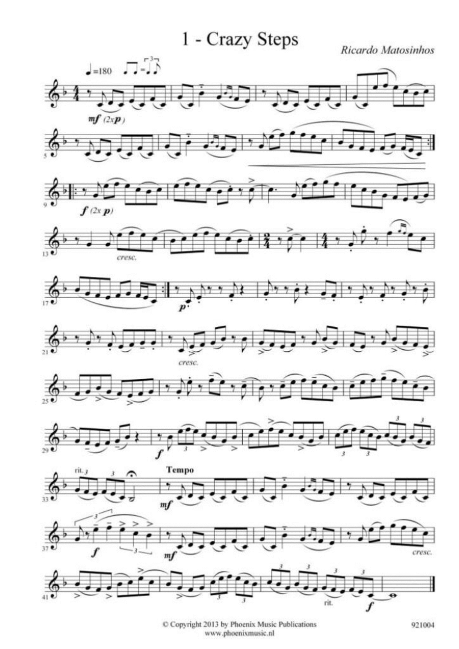 10 Jazzy Etudes 10 Jazzy Etudes School and Community scores gallery preview page 1