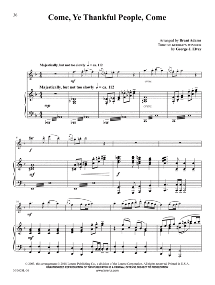 Flute Solos for Worship, Vol. 3 Flute Solo scores gallery preview page 11