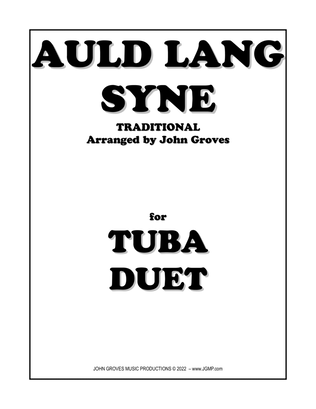 Book cover for Auld Lang Syne - Tuba Duet