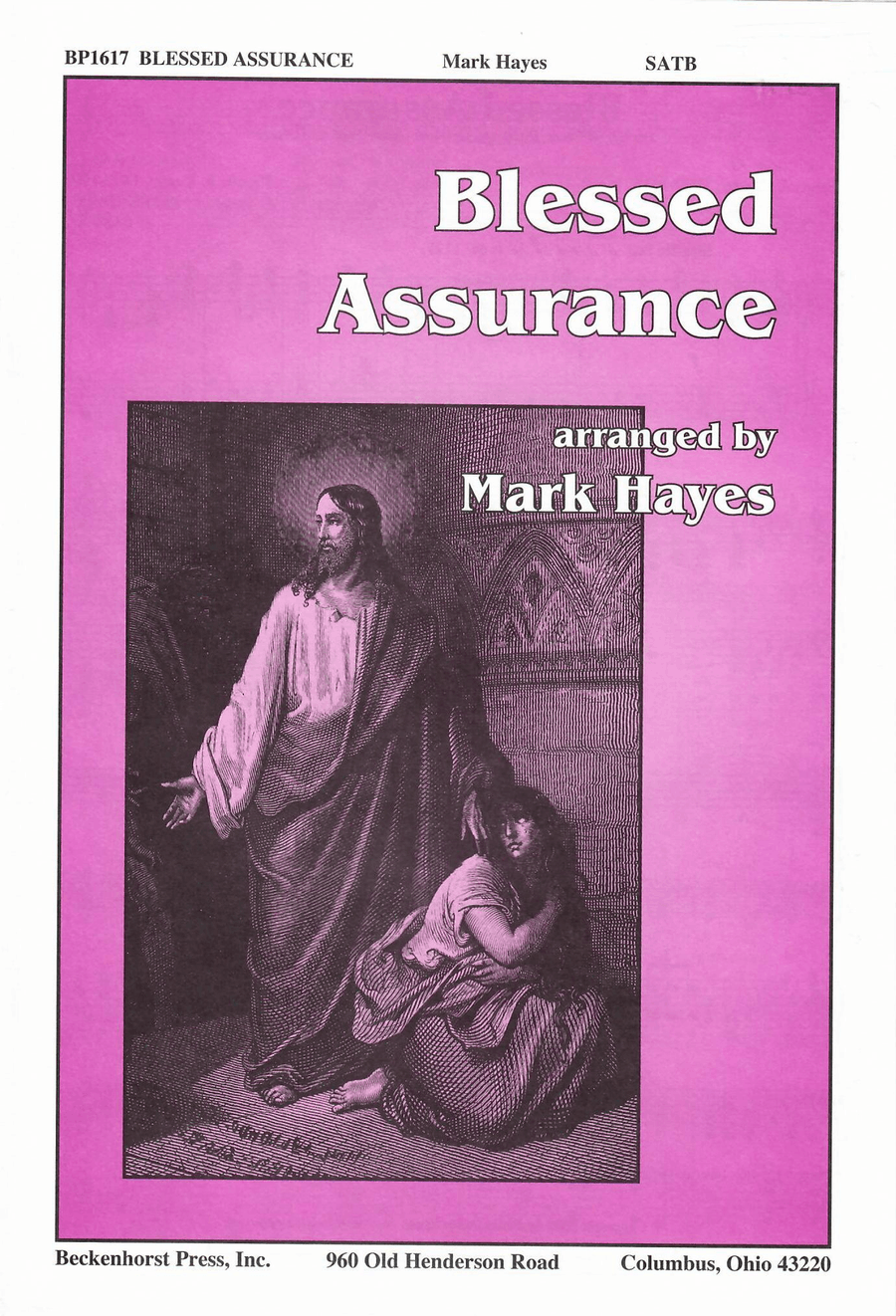 Blessed Assurance 4-Part scores gallery preview page 1