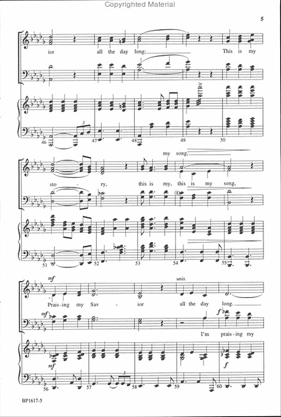 <br>Sheet music extract