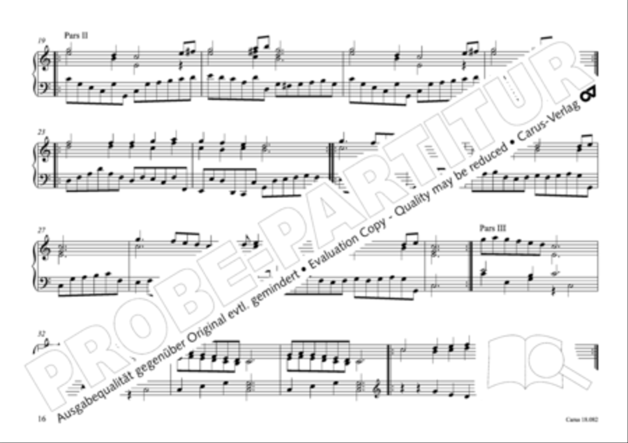 Pastoral music for organ, vol. 2: Germany, Bohemia, Austria, South Tyrol Organ Solo scores gallery preview page 17
