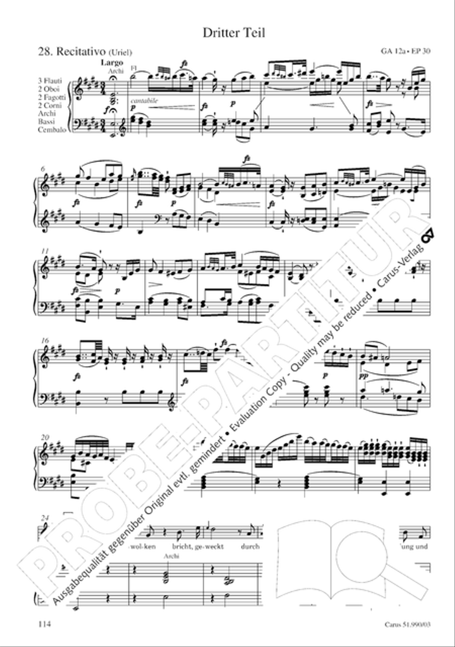 The Creation (Die Schopfung) The Creation (Die Schopfung) 4-Part scores gallery preview page 117