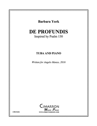 Book cover for De Profundis