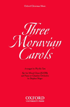Three Moravian Carols