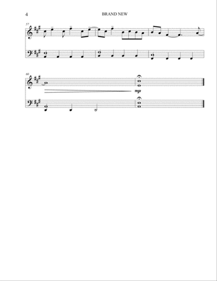 Brand New Easy Piano scores gallery preview page 5