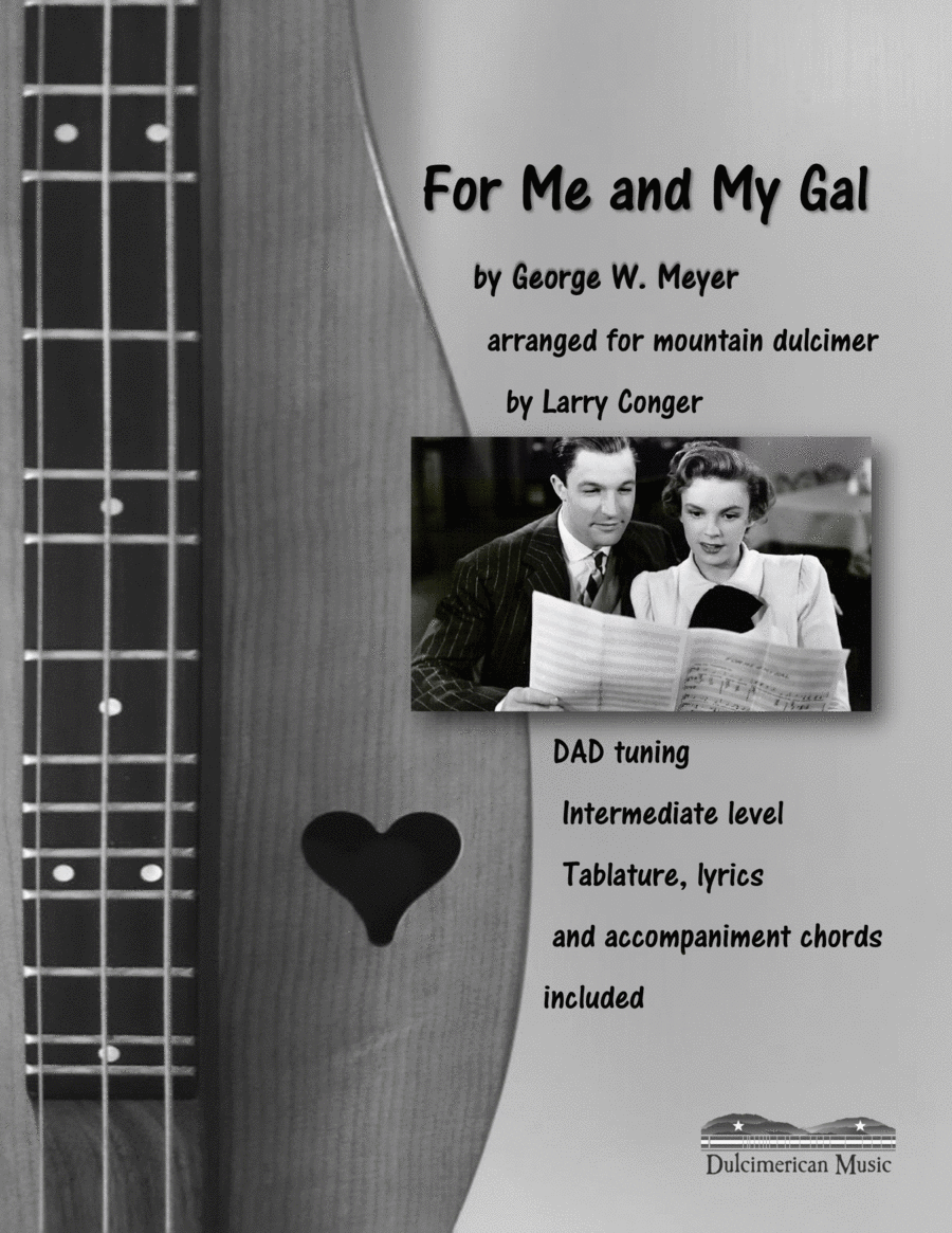 For Me and My Gal Dulcimer scores gallery preview page 1
