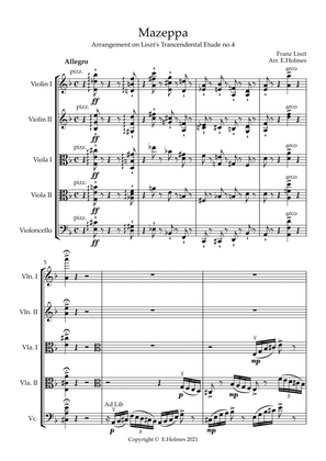 Mazeppa - Liszt's Trancendental Etude no.4