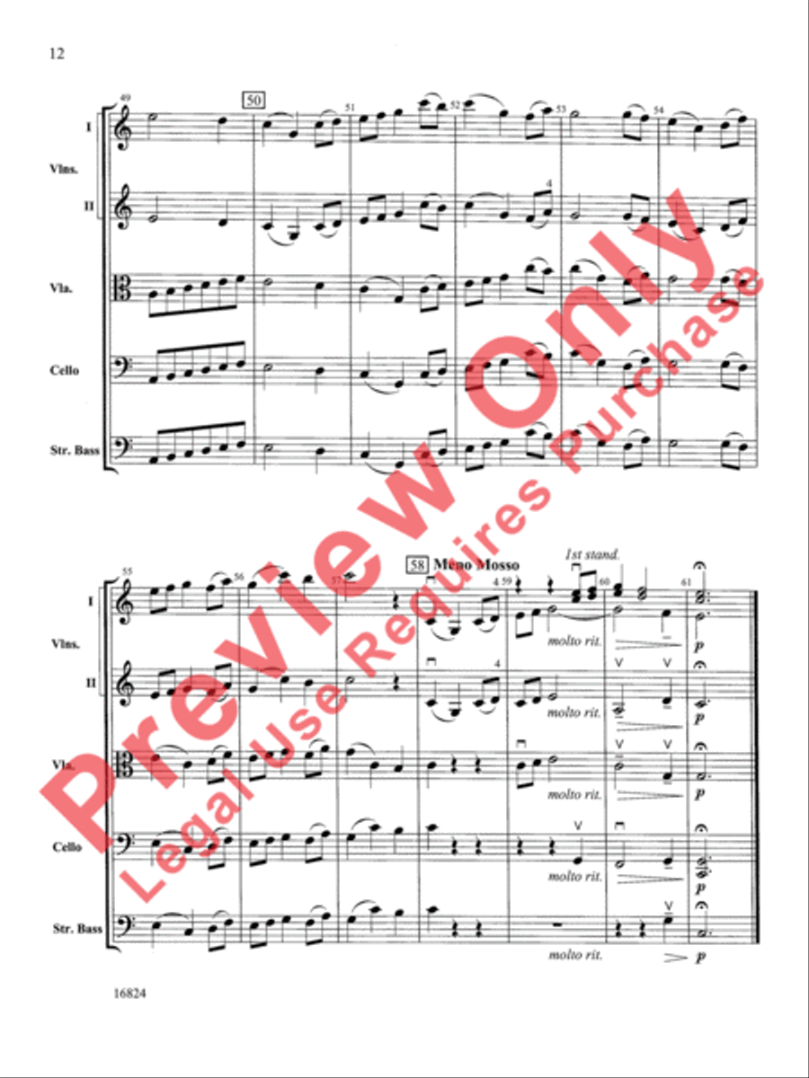 Geometric Dances Geometric Dances String Orchestra scores gallery preview page 13