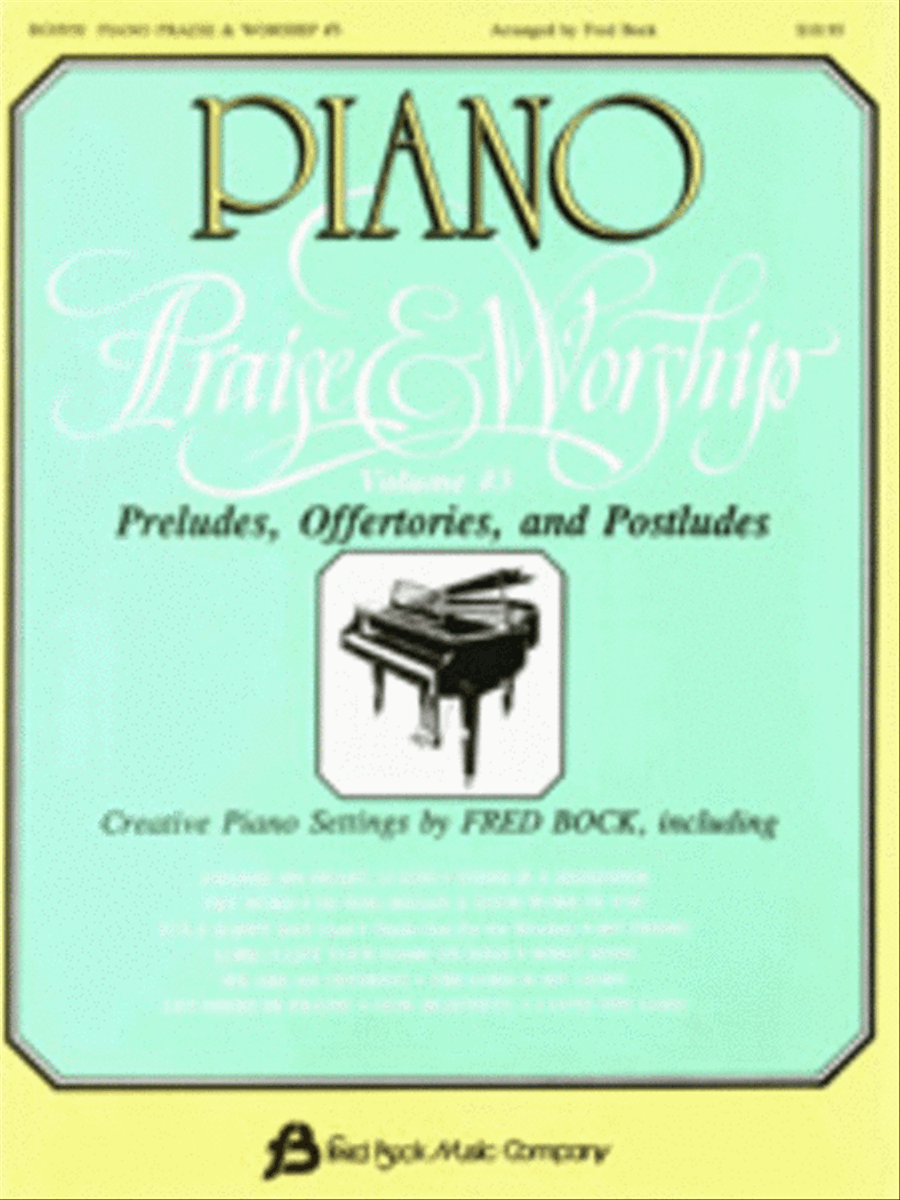 Piano Praise and Worship #3 Piano Solo scores gallery preview page 1