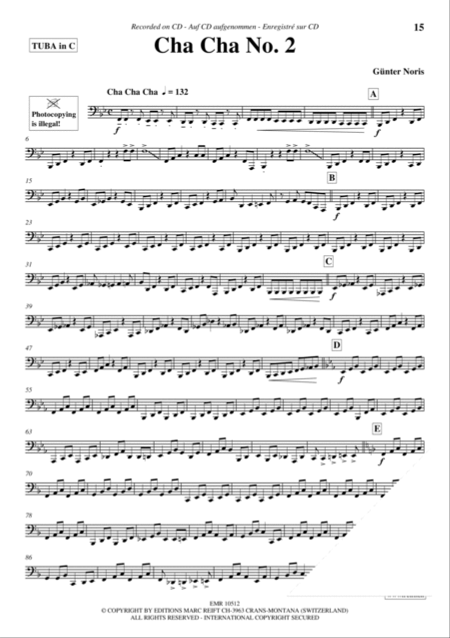 Play The Tuba With The Ballroom Dance Orchestra Vol. 2 Tuba scores gallery preview page 12
