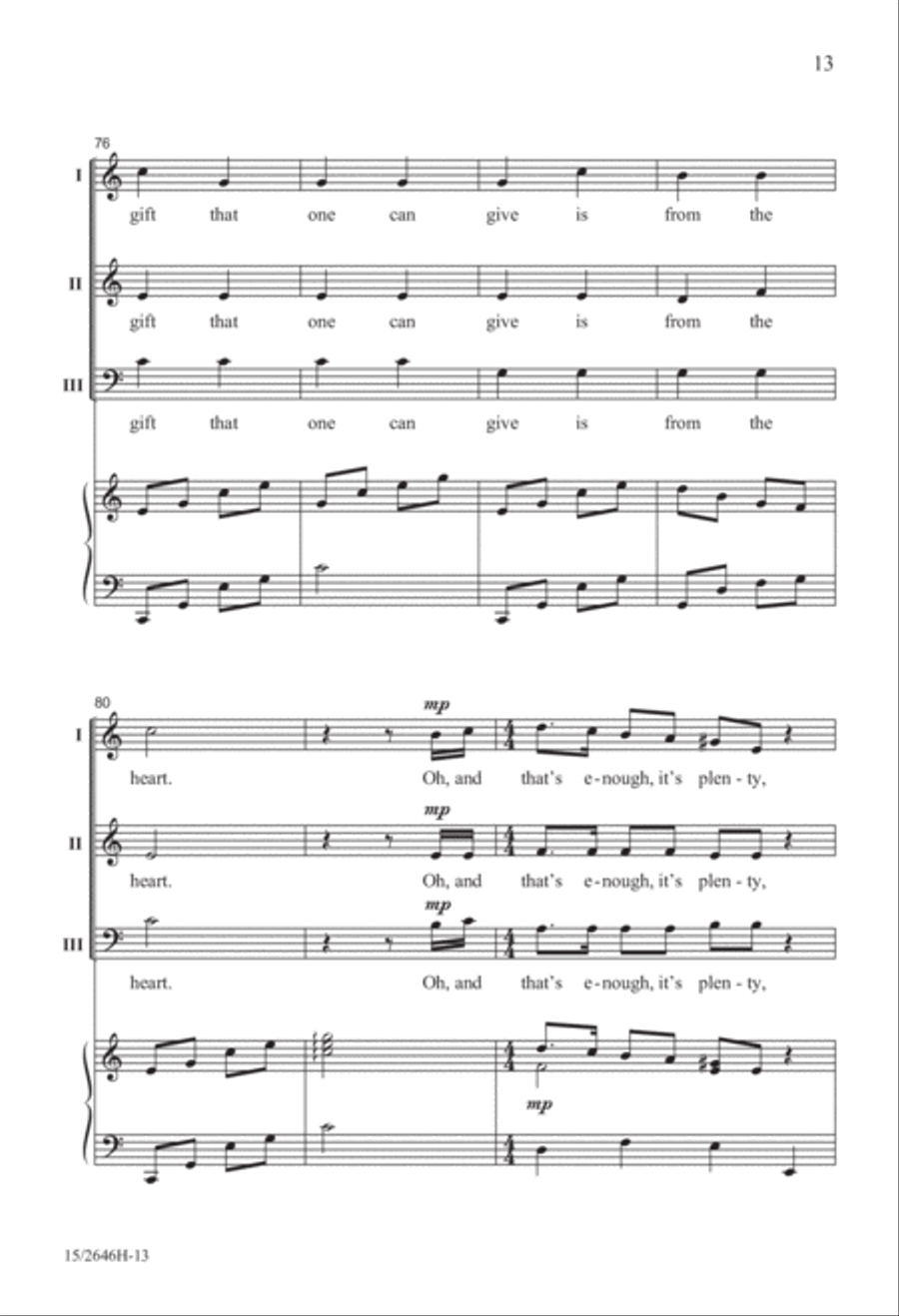 Fun, Fun, Fun! 3-Part scores gallery preview page 14