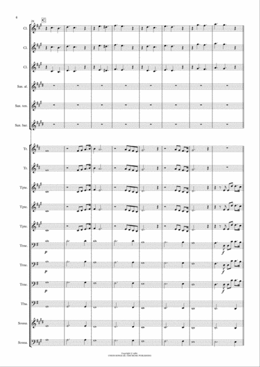 Winner Takes It All Small Ensemble scores gallery preview page 4